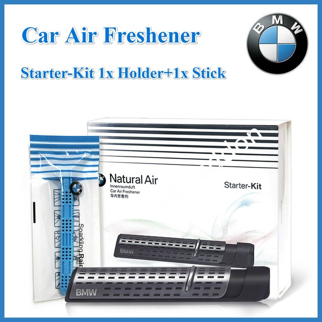 120pcs BMW Air Freshener Genuine Natural Starter Kit 1sticks Set OEM