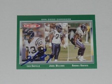 LUIS CASTILLO AUTO'D SIGNED 2006 TOPPS TOTAL CARD #111 SAN DIEGO CHARGERS