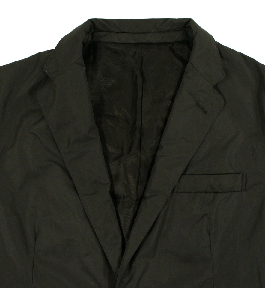Chaqueta Blazer Ralph Lauren Etiqueta Negra Acolchada Poliéster Abrigo Deportivo M Nueva $895 Foto 2 de 4