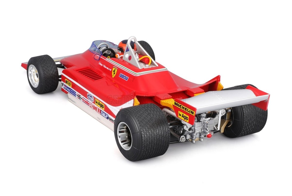 FERRARI - F1 312T4 #12 WINNER GP USA Gilles Villeneuve au 1/18 de