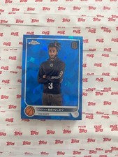 2022-23 Topps Chrome Overtime Elite Sapphire #83 Matt Bewley - Cold Hearts