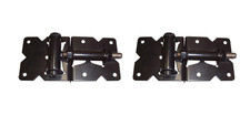 NW171NASC-SSBD Black HORIZONTALLY ADJUSTABLE HINGE V-Notch Hinge Narrow - Narrow