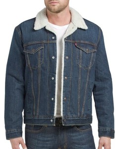 jaqueta jeans levis type 3 sherpa