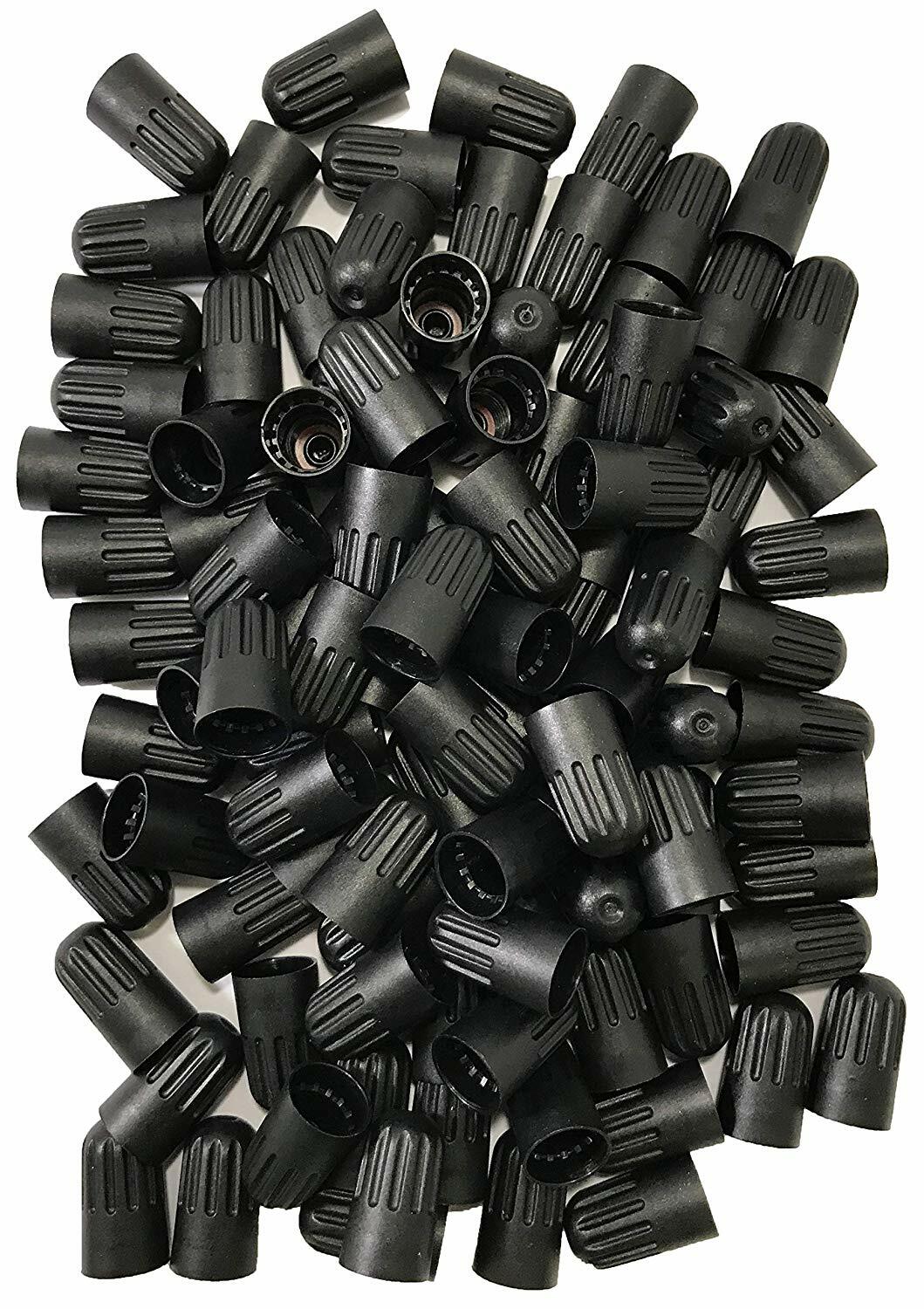 100 PACK Long Plastic Valve Stem Caps For TR20008 TMPS New Free