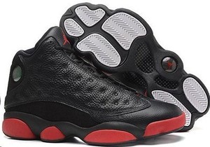 jordan retro 13s red and black