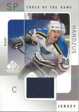 2000-01 SP Game Used Tools of the Game #MH Michal Handzus Jersey - NM-MT
