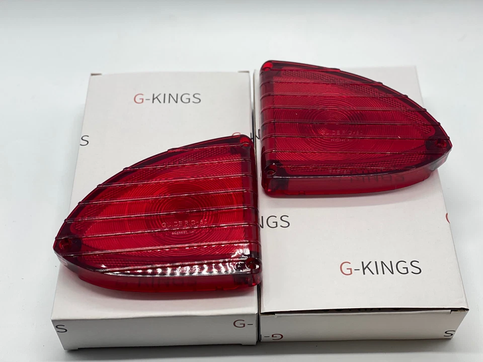 1960-1966 CHEVROLET GMC PAINEL SUBURBANO CAMINHÃO LENTE LANTERNA TRASEIRA - PAR - Imagem 4 de 4