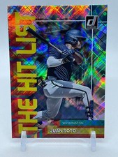 Juan Soto 2022 Donruss The Hit List Diamond Holo Washington Nationals
