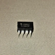 10PCS TL081CP Low-Power JFET-Input Operational Amplifier IC Chip TL081 OP-AMP