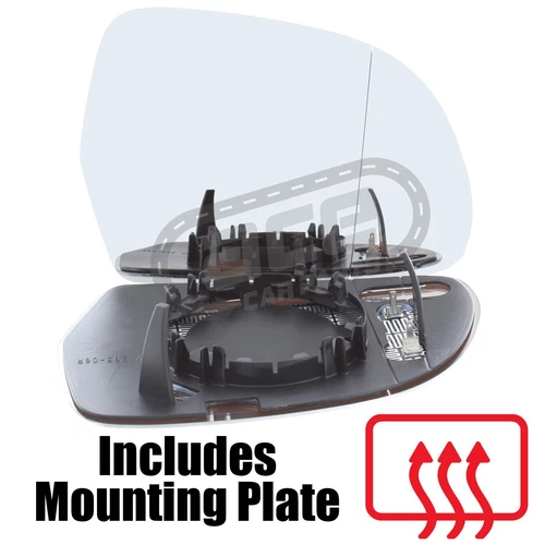 Audi A4 B8 8K Estate 2008-2010 Heated Wide Angle Wing Mirror Glass Drivers Side
