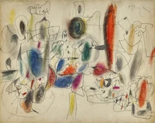 ARSHILE  GORKY  THE PLOUGH AND THE SONG  ART GICLEE PRINT FINE CANVAS