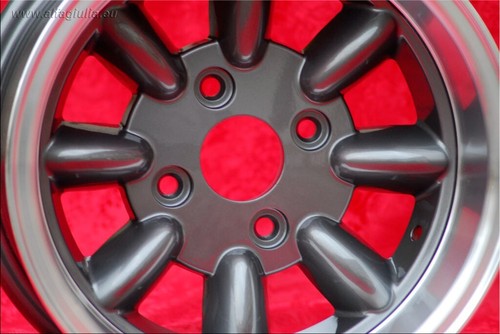 4 Cerchi FORD LOTUS TALBOT Minilite 7x13 ET-7 4x108 Wheels Felgen Llantas Jantes - Imagen 13 de 24