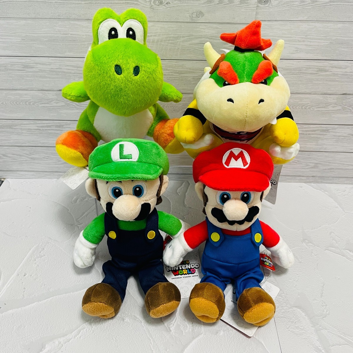 USJ Super Mario Bros. 4 types set Plush Doll toy Super