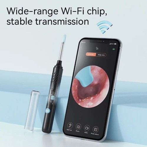 Wireless Ear Wax Remover, Camera HD Ear Endoscope Spoon Pick Cleaning Tools Kit - Picture 15 of 17