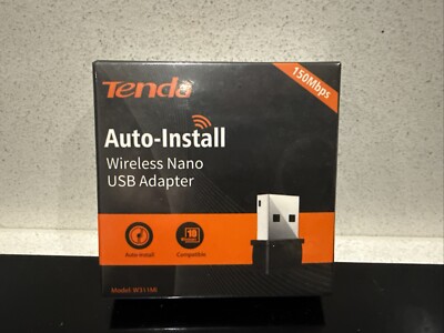 Tenda W311MI 150Mbps Auto Install Mini Wireless USB Adapter