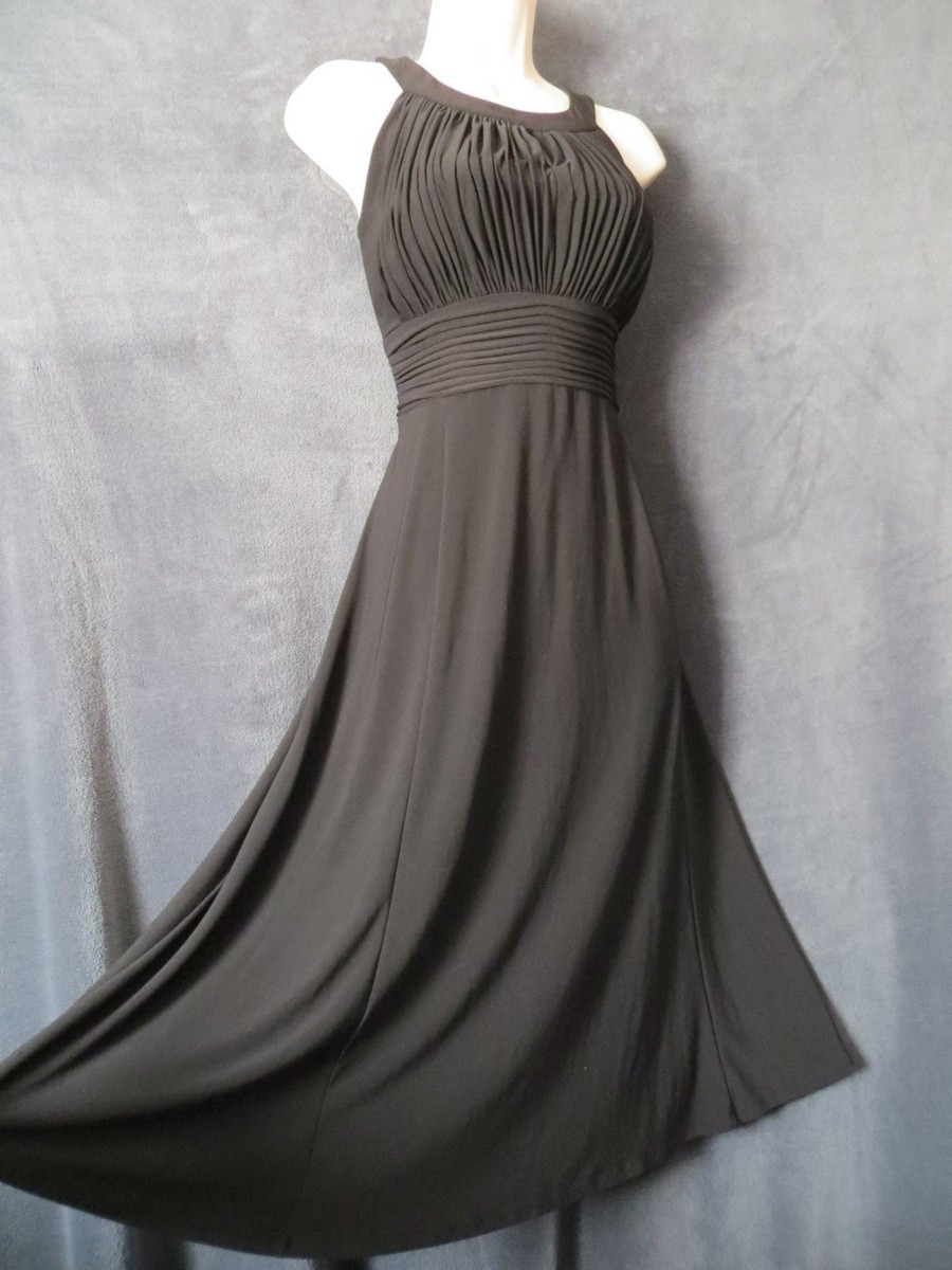 Black Label Evan Picone Sexy Ruched Keyhole Stretch Halter Formal Maxi Dress 6 | eBay Black Label Evan Picone Sexy Ruched Keyhole Stretch Halter Formal Maxi Dress 6 | eBay