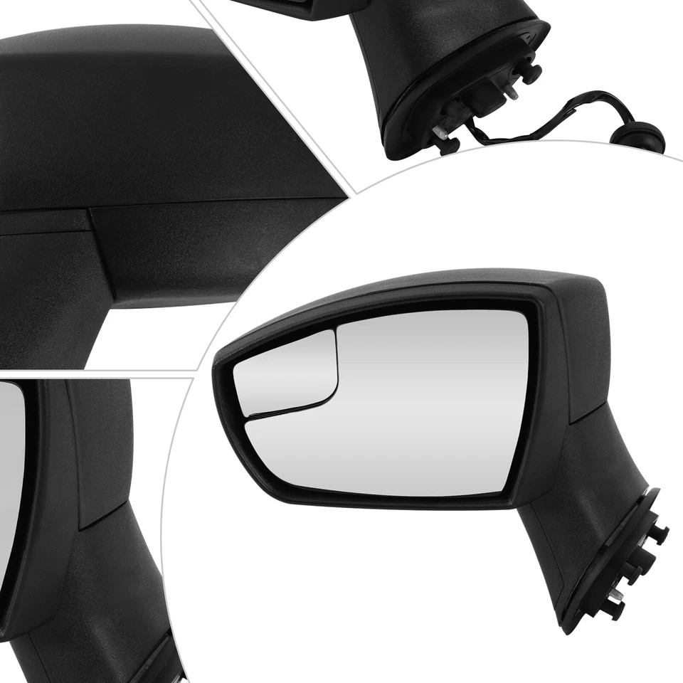 Manual Folding Rear View Mirror Front Left Mirror For 2018-2022 Ford EcoSport - Image 4 of 4