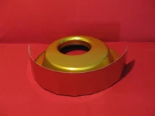 MOROSO OFFSET AIR CLEANER BASE with CUSTOM MADE MUD SHEILD For Dirt Track Car