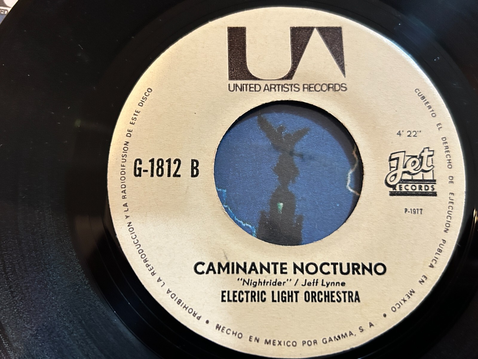 ELECTRIC LIGHT ORCHESTRA Do Ya b/w Nightrider 1977 MEXICO 7" 45 Jeff