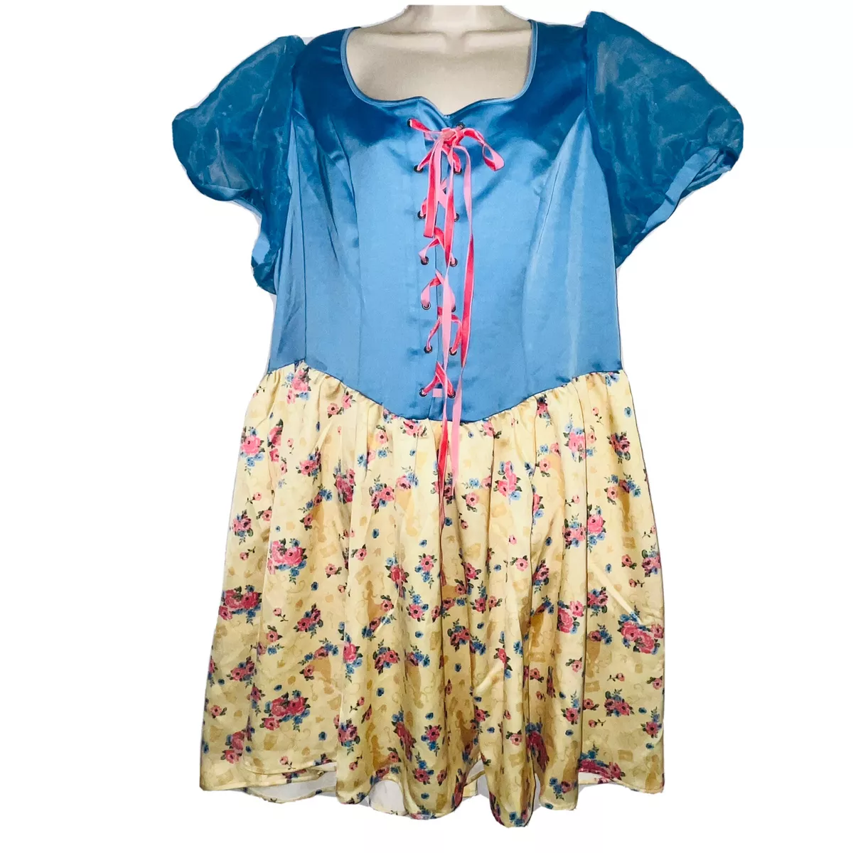 Plus size cheap snow white dress