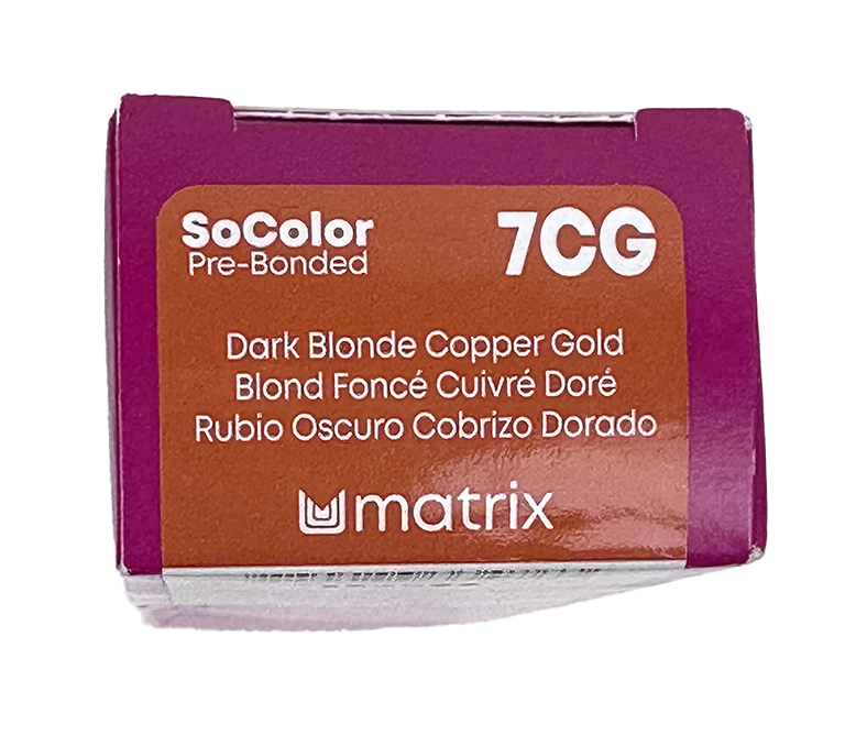 Matrix Socolor Blended Collection Dark Blond Copper Gold 7cg for