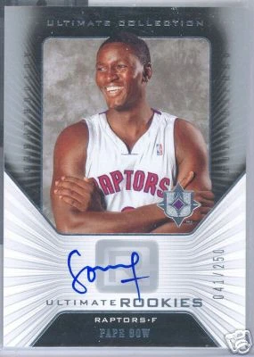 2004-05 ULTIMATE COLLECTION RC AUTO PAPE SOW #/250 - Photo 1/1