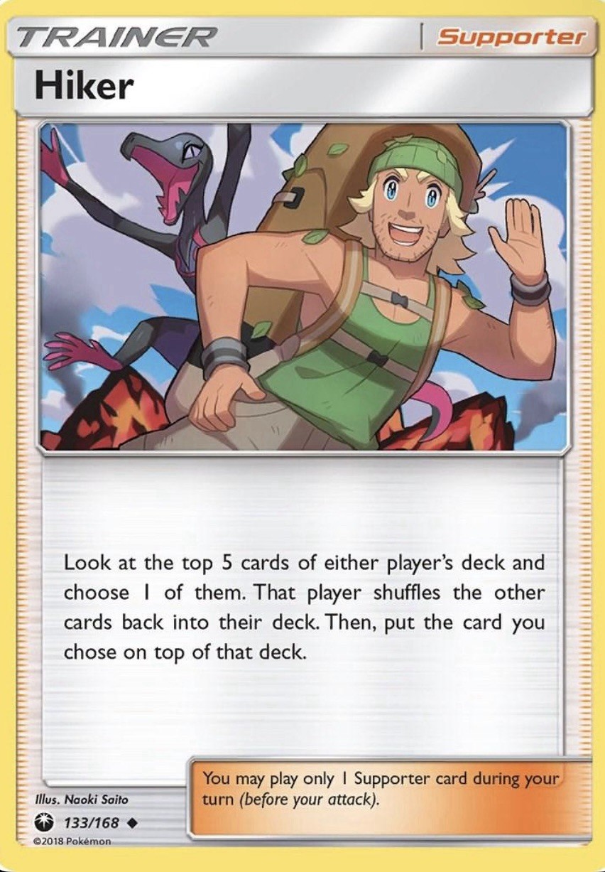 Hiker 133/168 Uncommon Trainer Card Celestial Storm Pokemon TCG LP