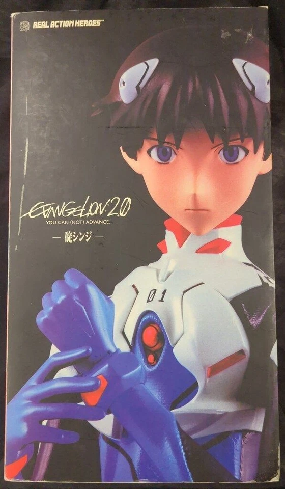 Figura de acción RAH 449 Evangelion Ikari Shinji Medicom juguete ANIME usada Foto 2 de 4