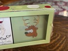 Lenticular Holiday Drunk Inebriated Reindeer Coaster Set Of 6 Tie-One-On NEW — photo 3