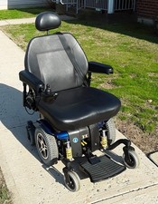 Jazzy 614 HD power wheelchair Gently used. New batteries, wheels, and armrests