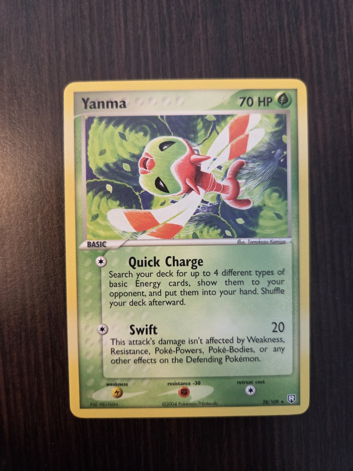 Pokémon TCG Yanma 28/109 Rare Team Rocket Returns 2004 Near Mint