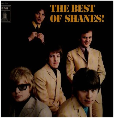 The Shanes LP The Best Of Shanes! Sweden Beat Psychedelic, NEAR MINT
