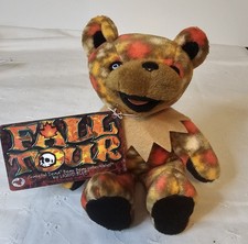 Grateful Dead Bear "FALL TOUR" 7 Plush by: Liquid Blue - BD- 10/15/73 w/TAG