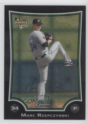 2009 Bowman Draft Chrome X-Fractor 185/199 Marc Rzepczynski #BDP28 Rookie RC 0q3