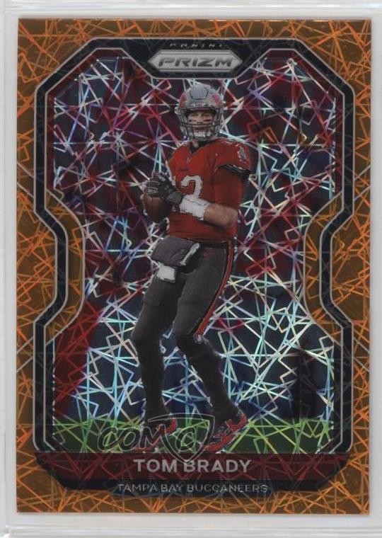 2020 Panini Prizm Lazer Prizm Tom Brady #255 0u0o