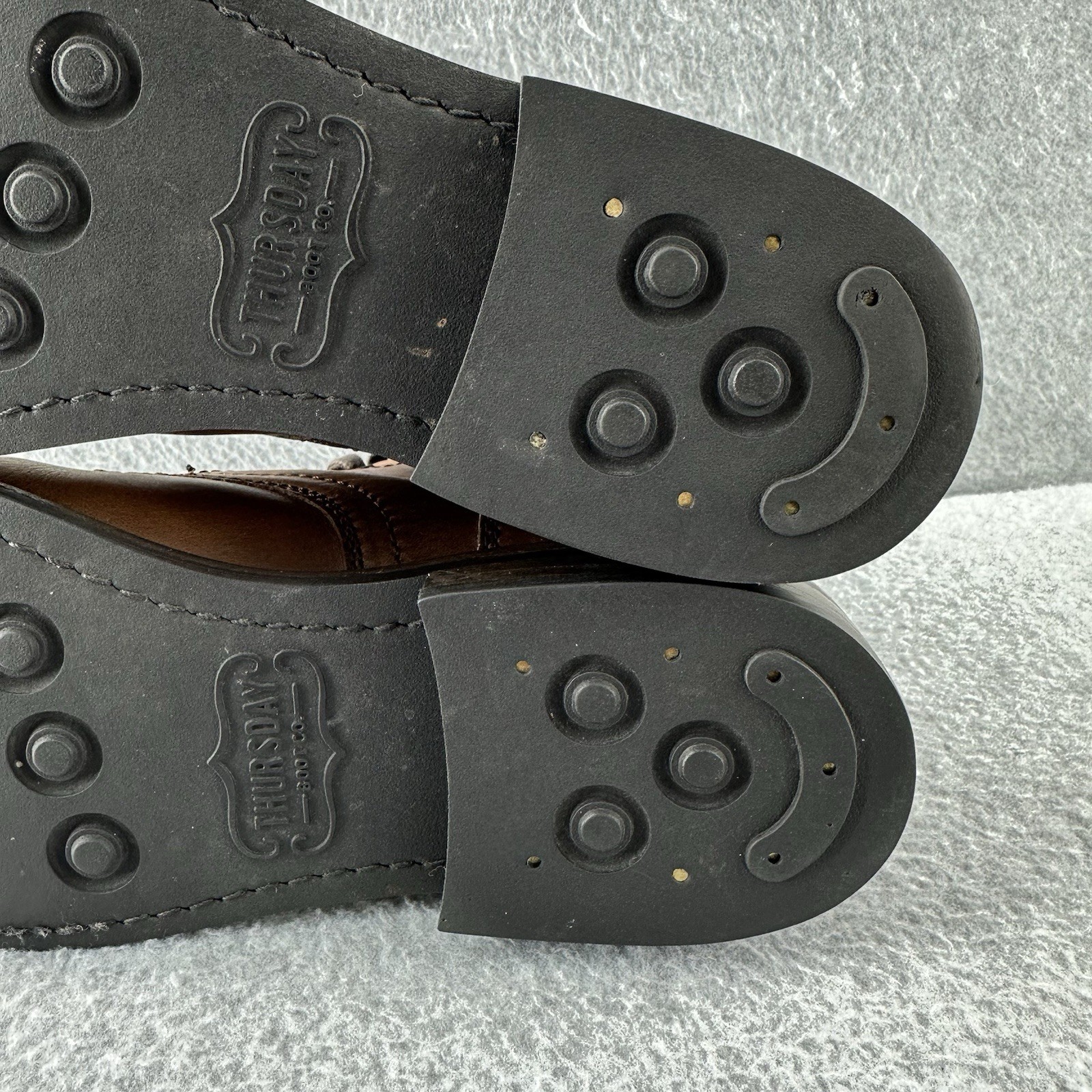 THURSDAY Boot Everyday Captain Cap Toe Combat Bro… - image 12