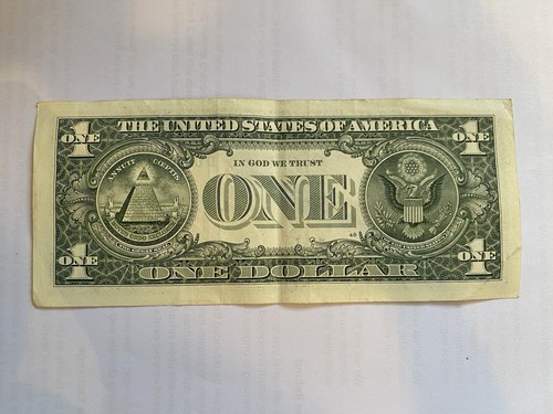 2017 $1 One Dollar Star Note Low Serial Number D00016430* - Picture 2 of 2