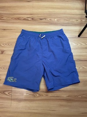 Men Lacoste Shorts Navy Nylon S