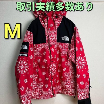 Supreme North Face Bandana Mountain Parka 14Aw Red | eBay