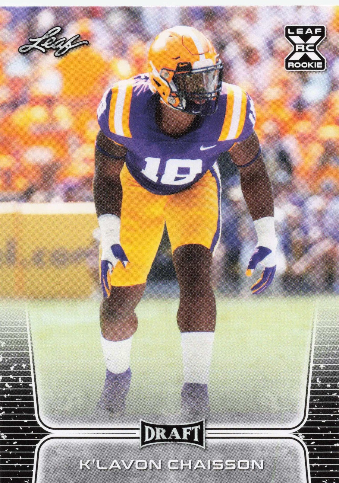 2020 Leaf Draft #42 K'Lavon Chaisson