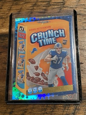 2022 Panini Donruss Crunch Time Aidan Hutchinson