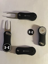 (1) Pitchfix Golf Switchblade Divot Tool Hybrid 2.0 + Under Armour Golf Marker