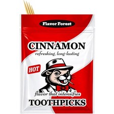 Hot Cinnamon Toothpicks 200ct 200 Count Pack of 1 