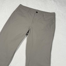 Vuori Pants Mens 32 Gray Performance Five Pocket Stretch Golf Hiking Casual