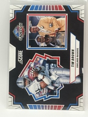 Tim Brown, Oakland Raiders, 2025 Panini Score Men of Canton #20