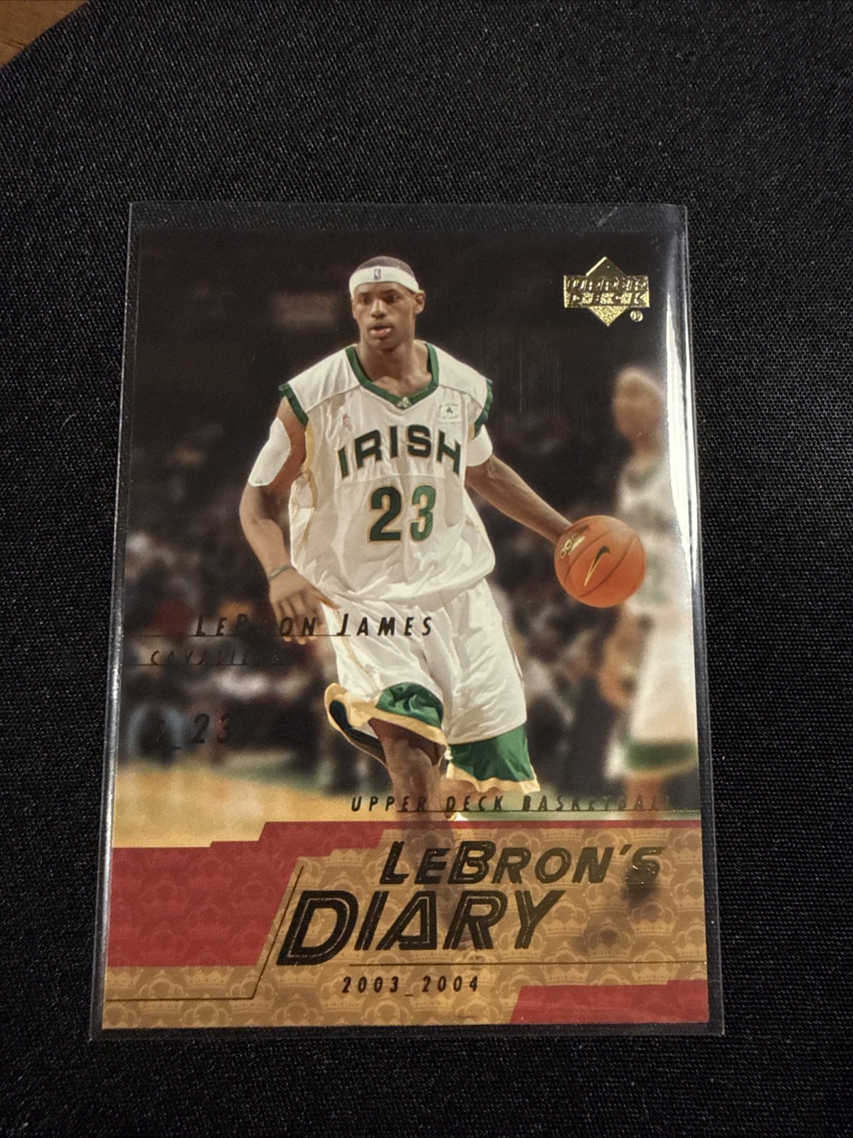 2003-04 Upper Deck LeBron James - LeBron’s Diary - #LJ1 🔥🏀