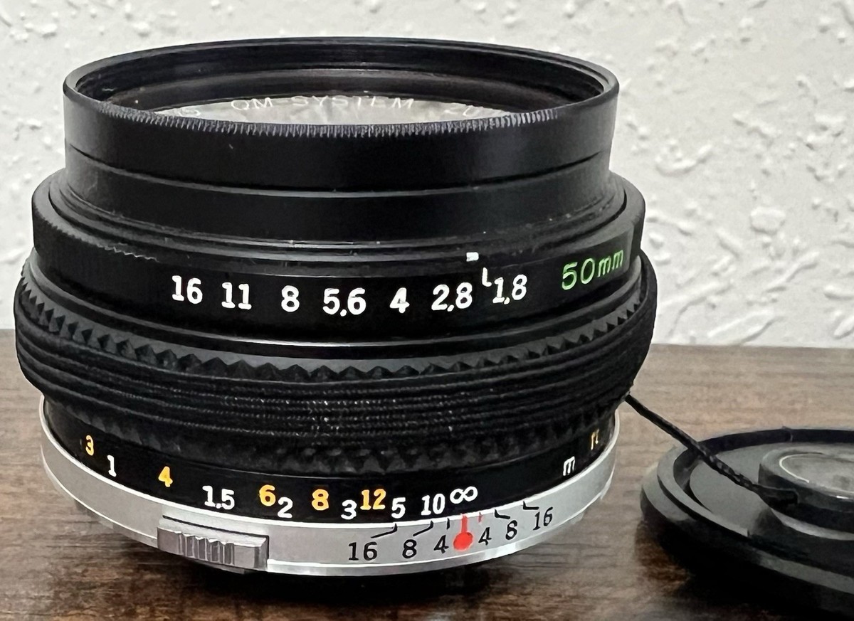 Olympus OM-System F.Zuiko Auto-S 50mm f/1.8 Lens | eBay