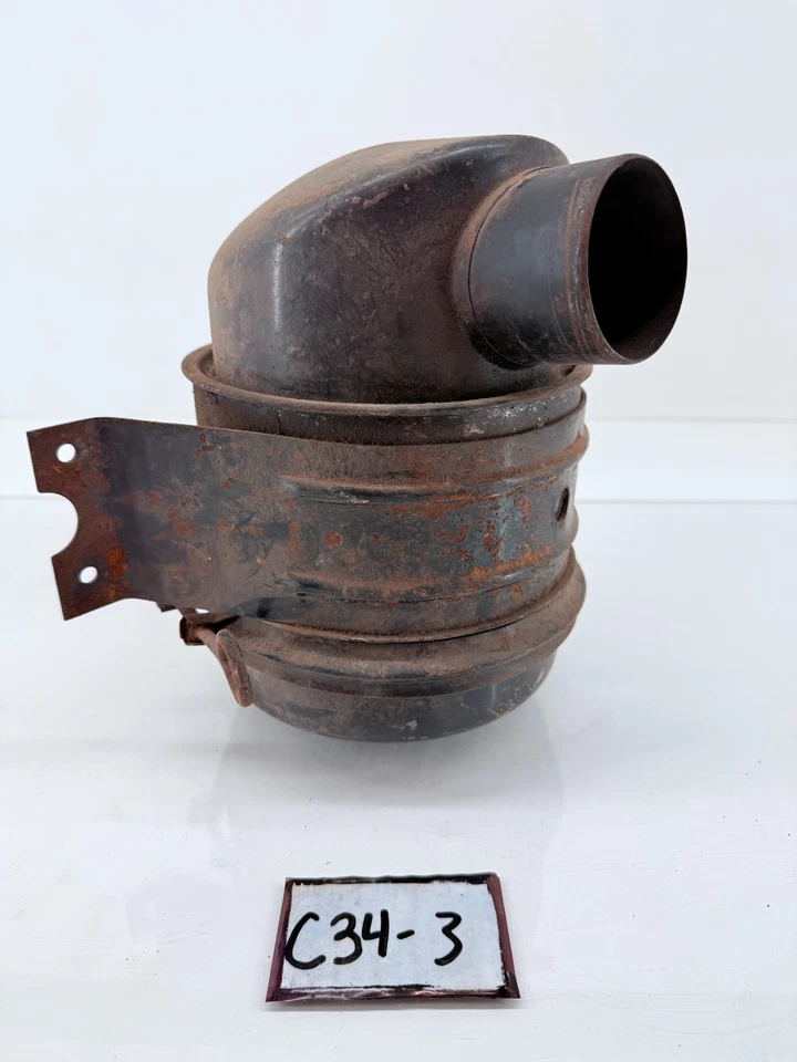 Limpiador de aire de baño de aceite Willys Jeep de colección fabricante de equipos originales M38A1 MB militar C34-3 Foto 4 de 4