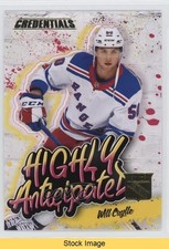 2023-24 Upper Deck Credentials Highly Anticipated Will Cuylle #HA-36 READ 1g4p