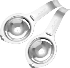 2 Pieces Egg separator, egg white and yolk stainless steel, 2 PCS 